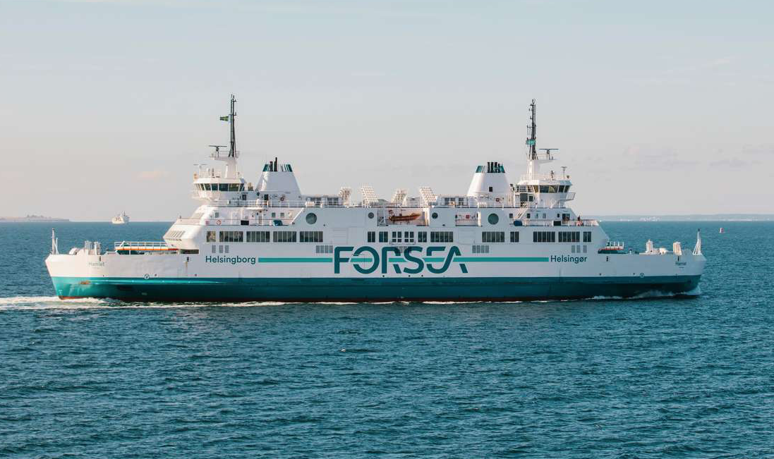 ForSea Hamlet ferry at sea