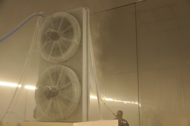 cooling system in climatic chamber