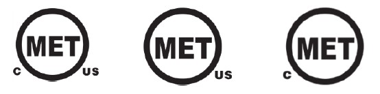 MET logos